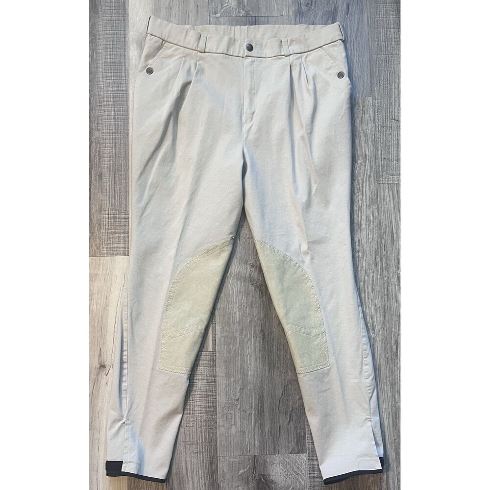Trainers Choice by Klaus Krehan‎ Carlyle Equestrian Riding Pants Tan Size 34R